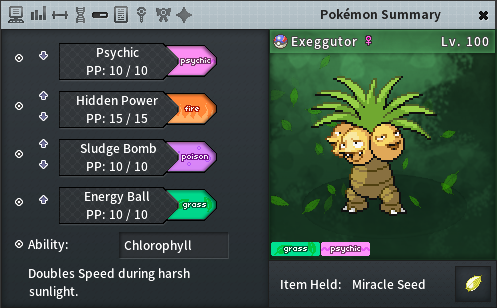 Exeggutor Move