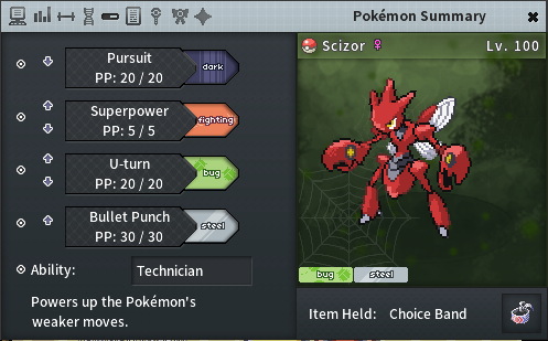 Scizor Move